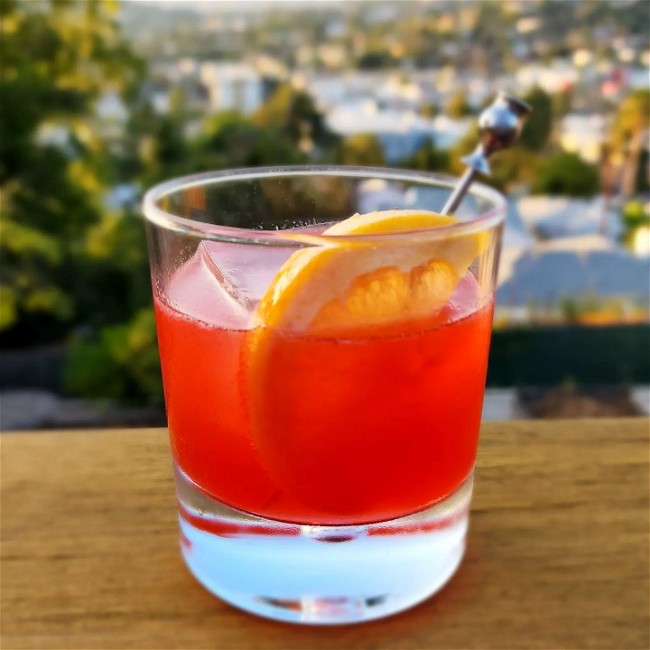 Image of Grapefruit Negroni Americano