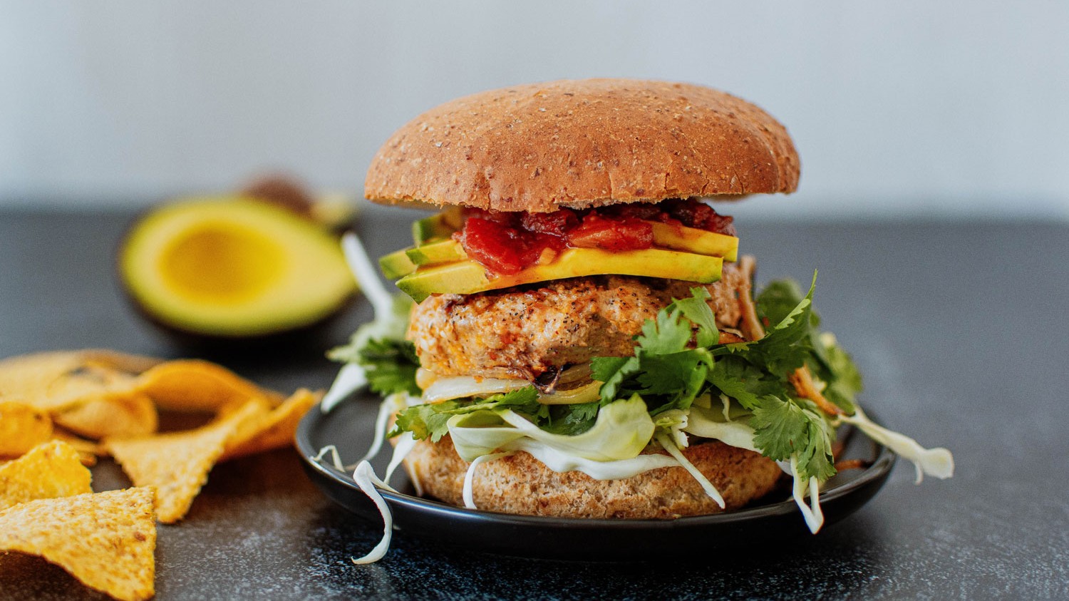 Image of Chicken Taco Burgers
