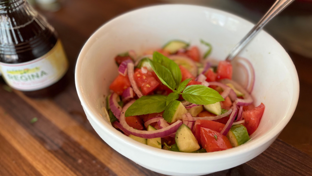 Image of Cucumber Tomato Onion Salad 