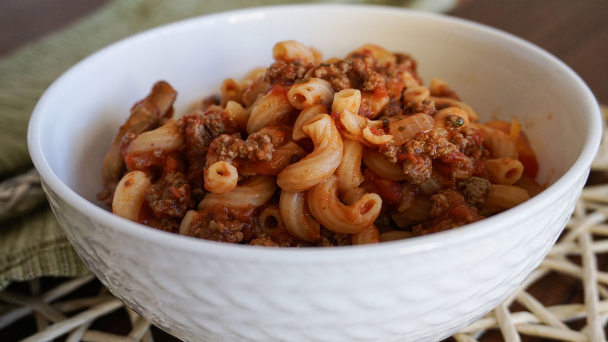 American Chop Suey Recipe