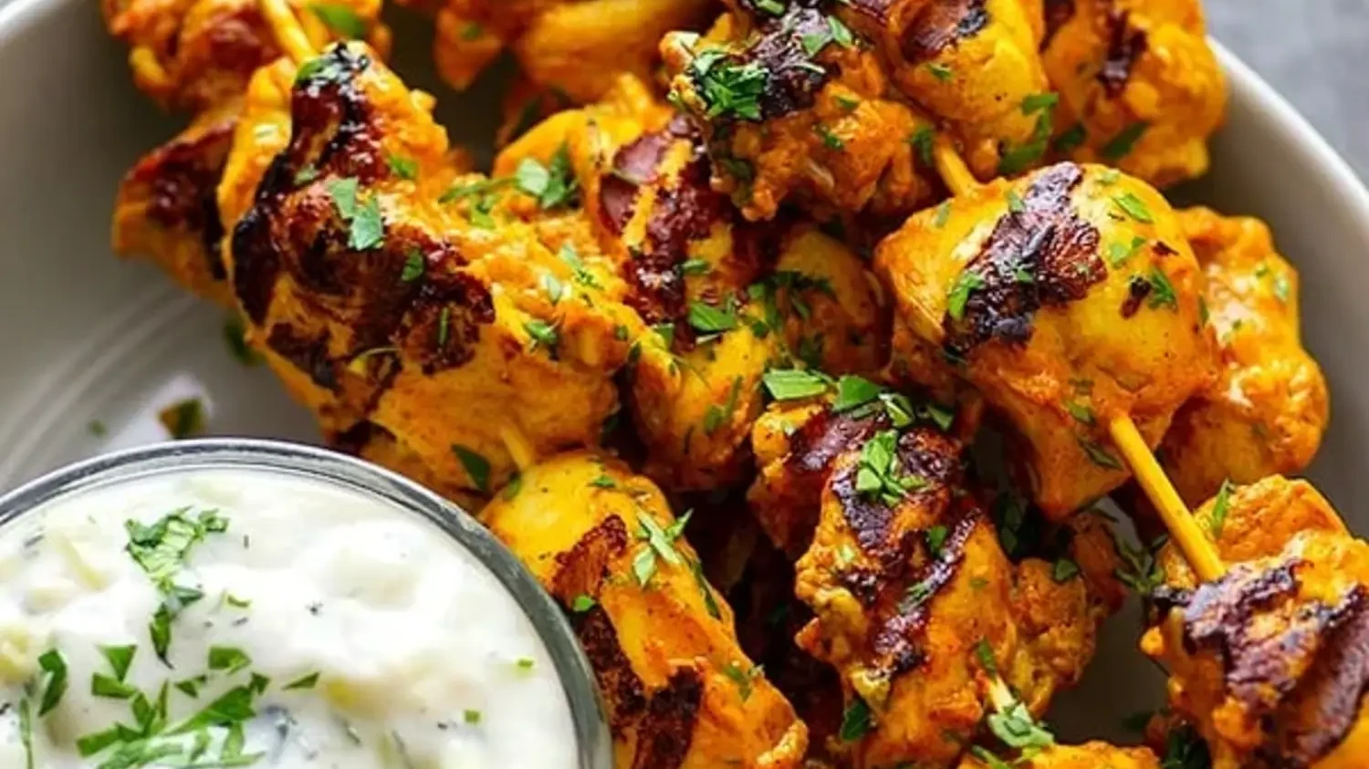 Image of Spicy Tandoori Chicken Skewers