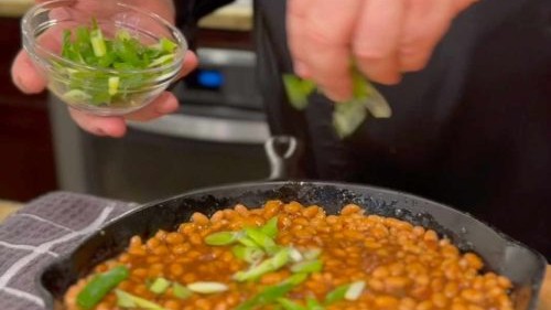 Image of Chef Fig’s Famous Jammin Bacon Chipotle Baked Beans