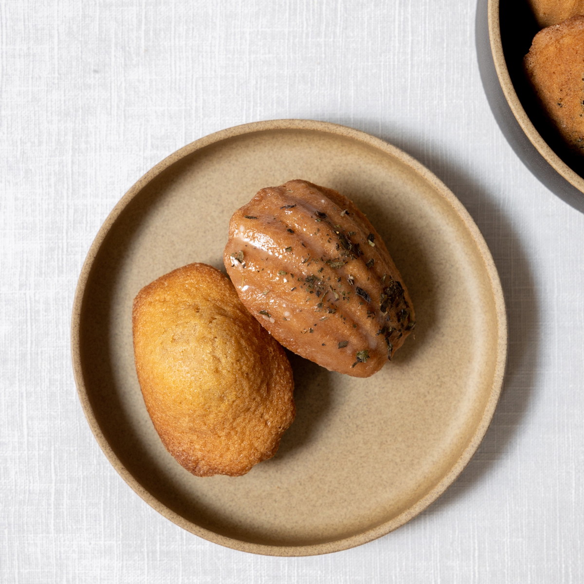 Recette madeleines au hojicha