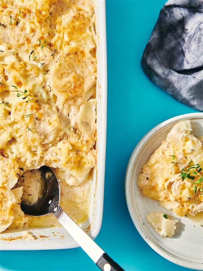 Image of Scalloped Potatoes with Greek Yogurt & Cheddar