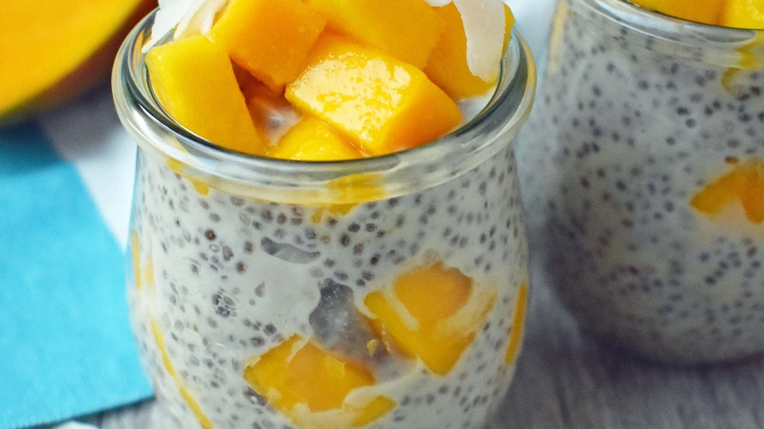 Image of Mango Coconut Chia Pudding