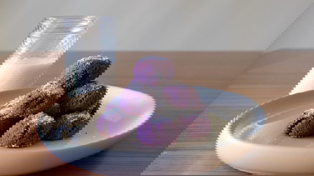 Image of GF Vegan ʻUala Almond Cookies 