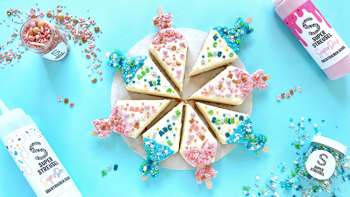 CheesecakeSticks zur Einschulung