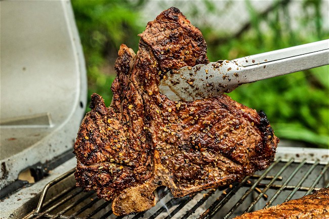 Image of Perfectly Grilled T-Bone Steak