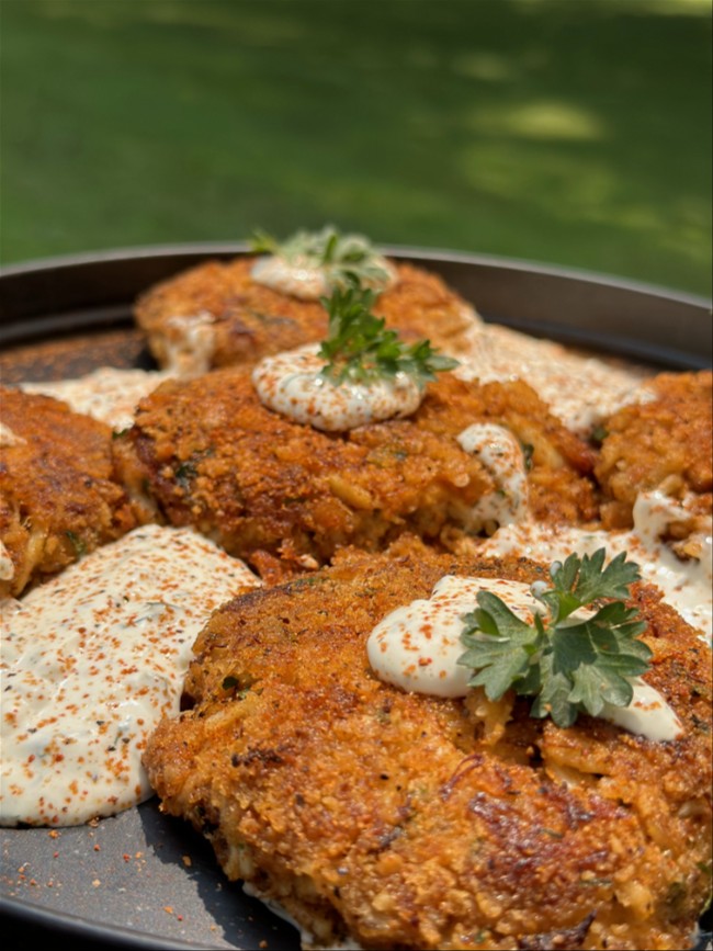 Image of Nashville Hot Crab Cakes