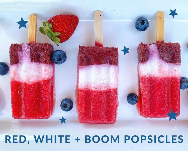 Red White Boom Popsicles