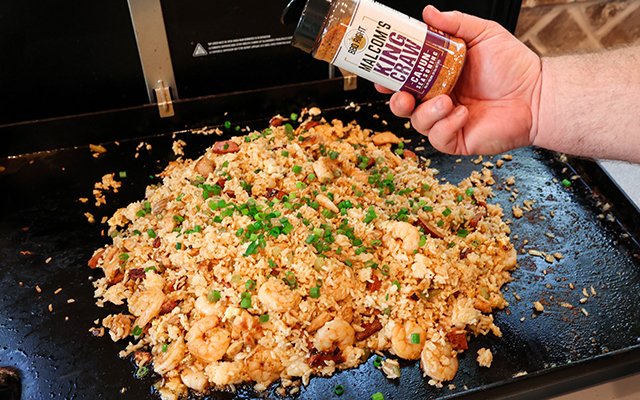 Image of Season the shrimp with Cajun Seasoning and place on the...