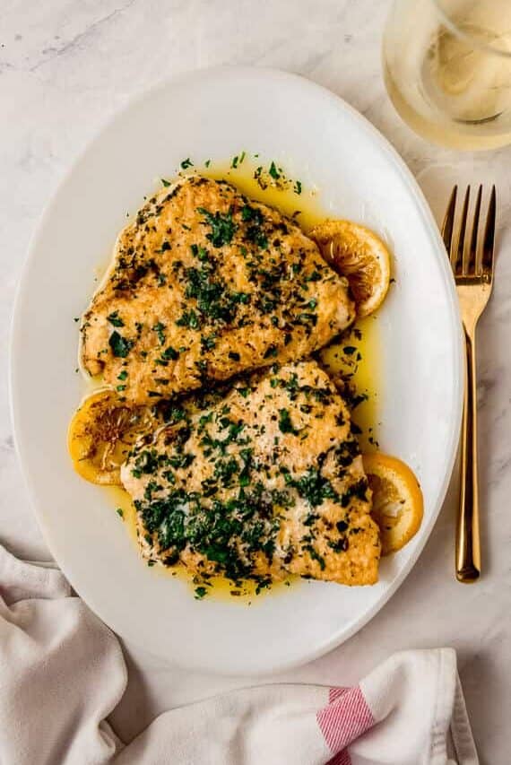 Lemon Butter Lingcod