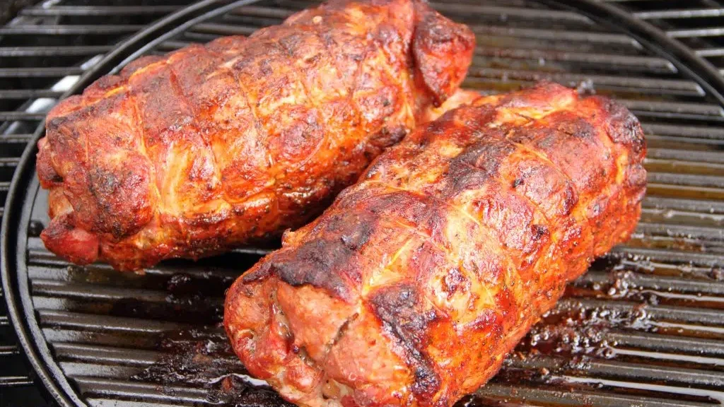 Image of Barbecue-Tennessee-Schweinerücken mit Bacon