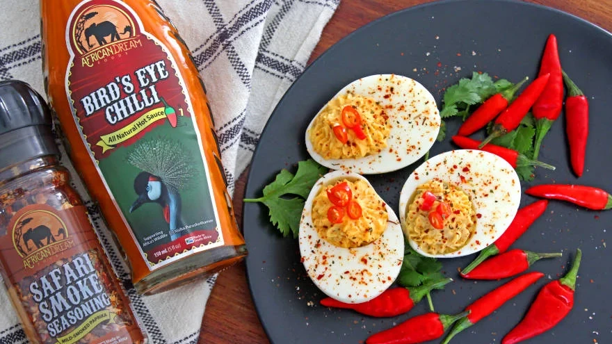 Image of Spicy Deviled Eggs