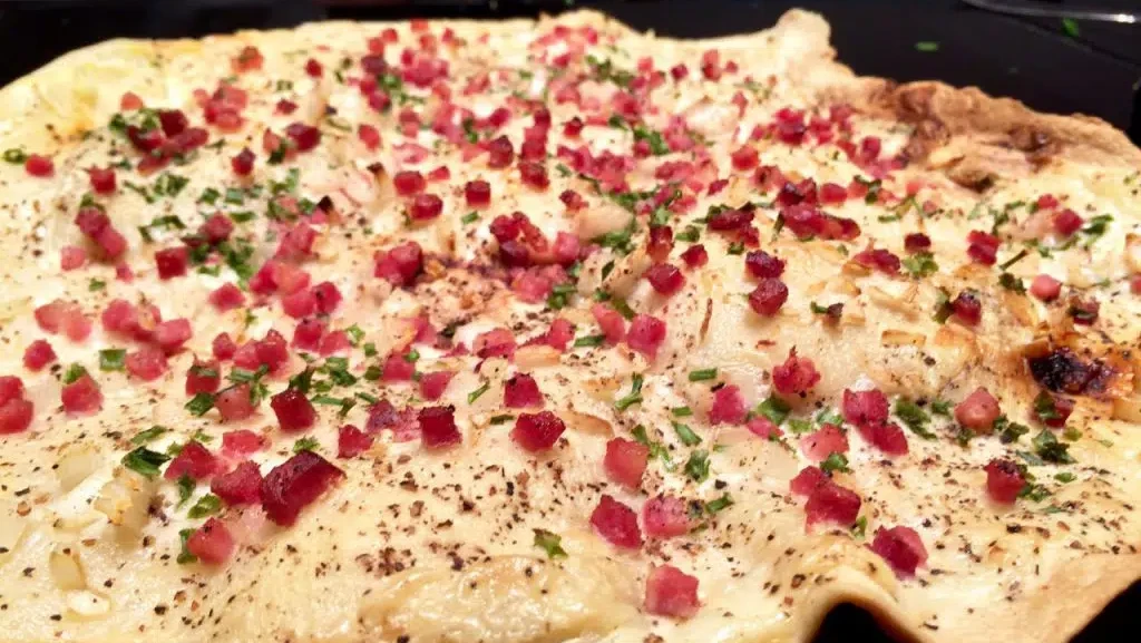 Image of Flammkuchen vom Grill Rezept