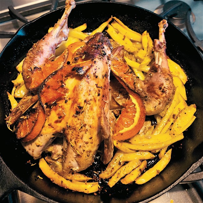 Image of Chef Apryl's Orange Rosemary Pheasant