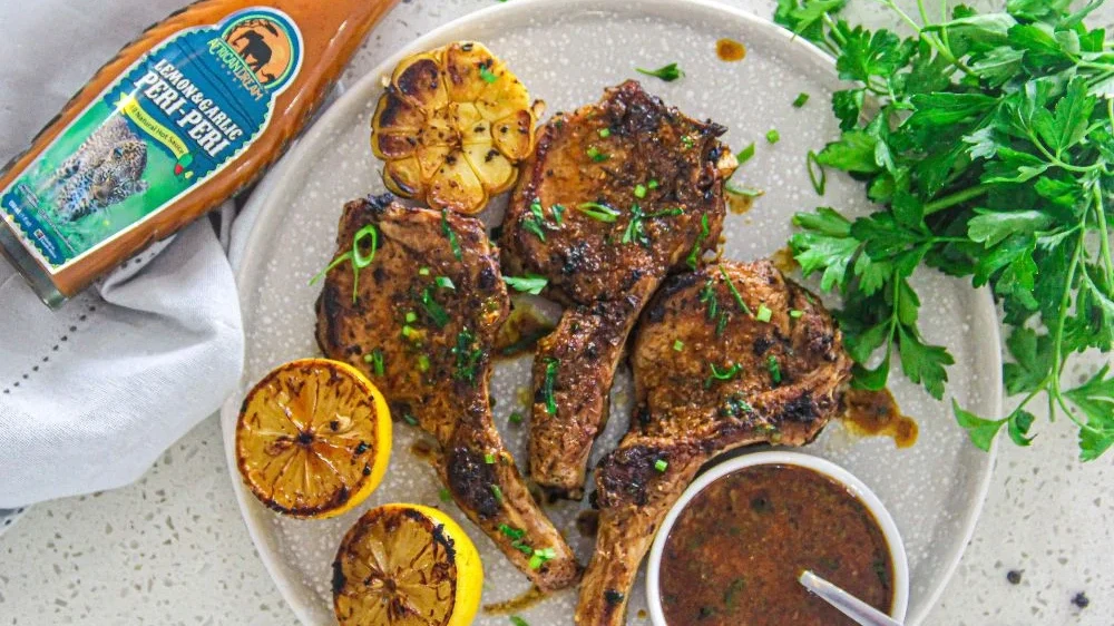 Image of Lemon Garlic Peri-Peri Lamb Chops