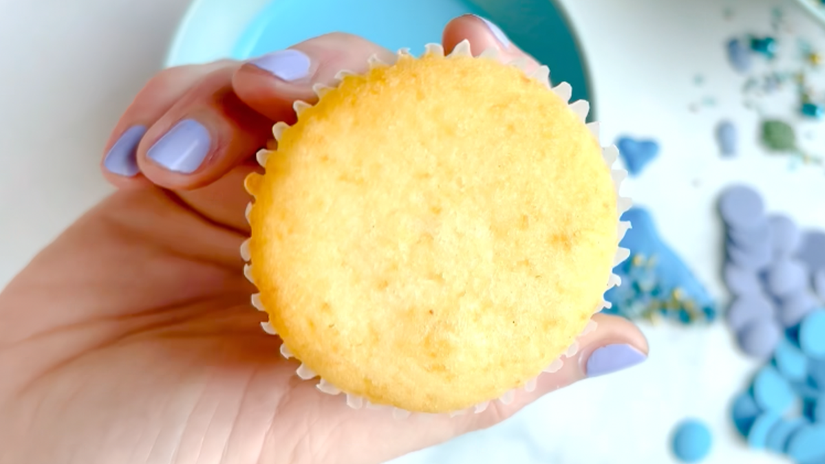 Fluffige Muffins mit flacher Oberfläche - Grundrezept