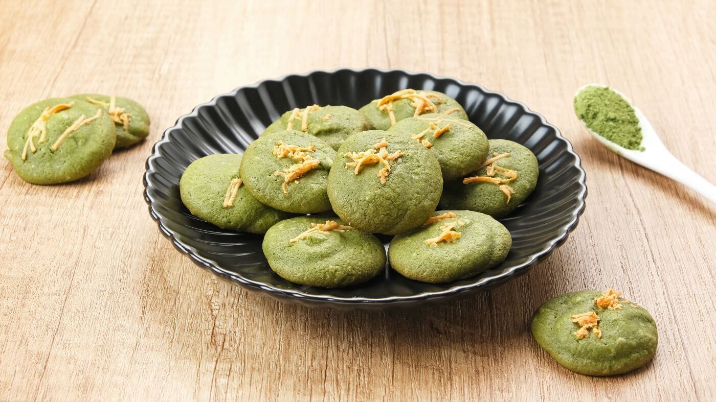 Image of Matcha Brown Butter Cookies