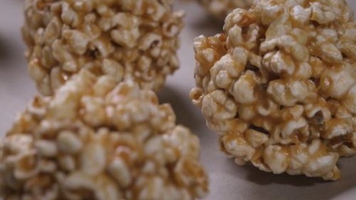 Image of Mango Habanero Caramel Popcorn Balls