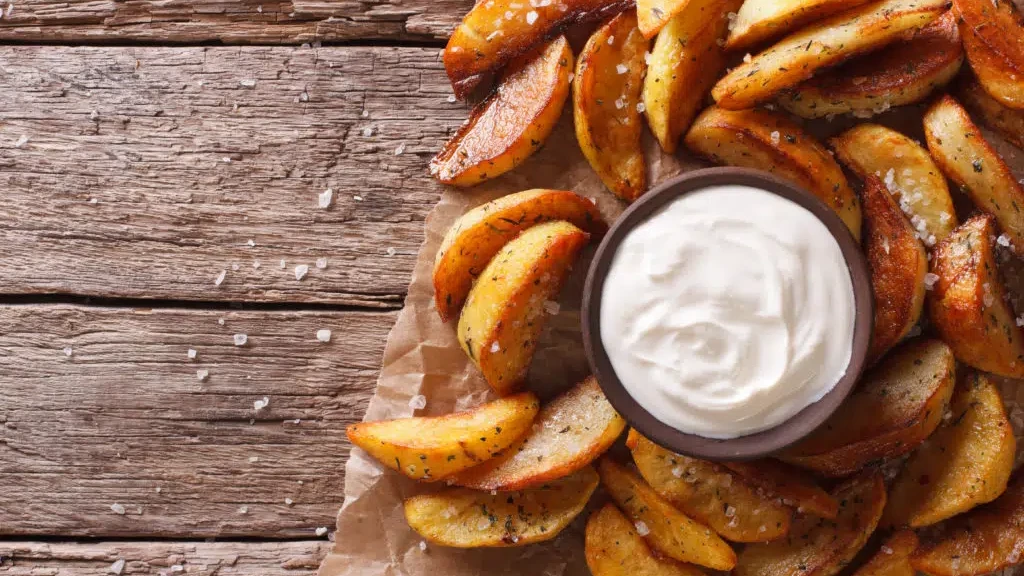 Image of Knusprige Kartoffel Wedges vom Grill