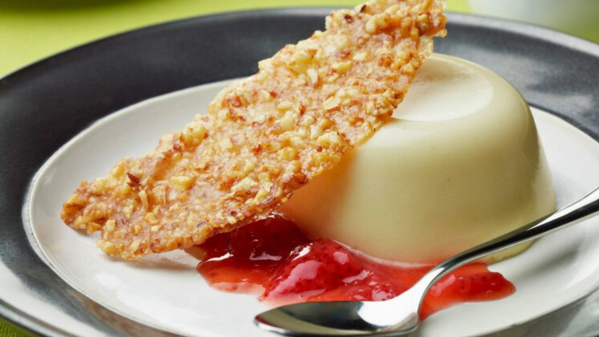 Image of Almond Panna Cotta