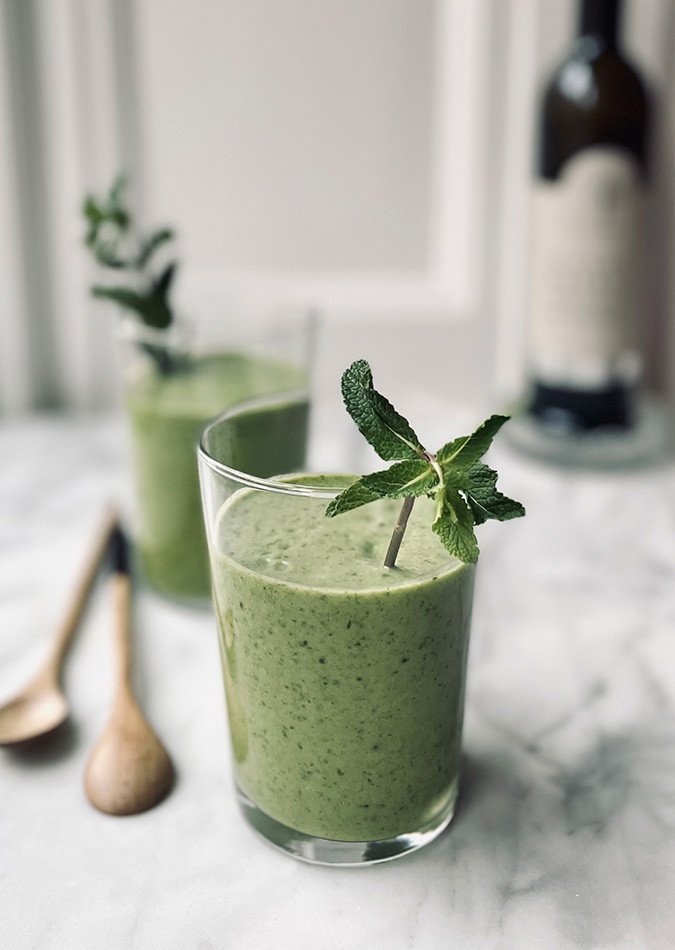 Godmorgen smoothie med jomfruolivenolie
