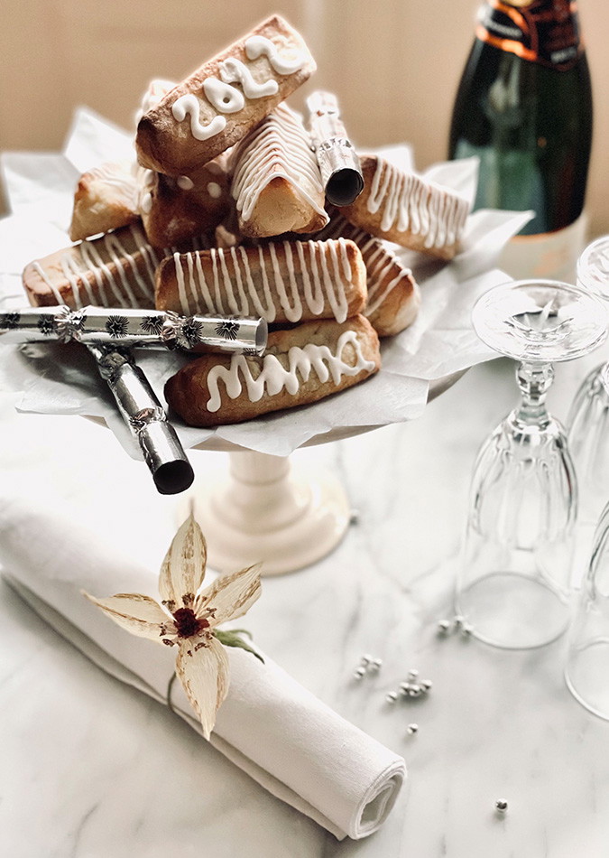 Kransekage med nocciolatafyld