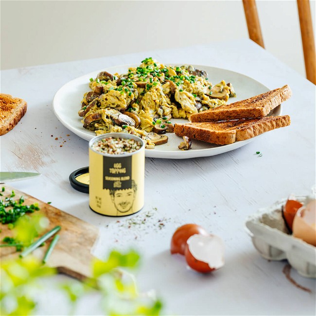Image of Scrambled Egg with Mushrooms 