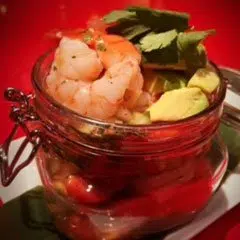 Melinda's Tropical Shrimp Cocktail