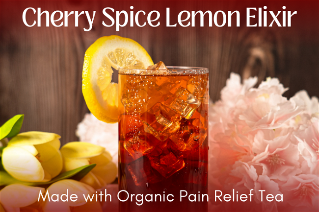 Image of Cherry Spice Lemon Elixir (ft. Organic Pain Relief)