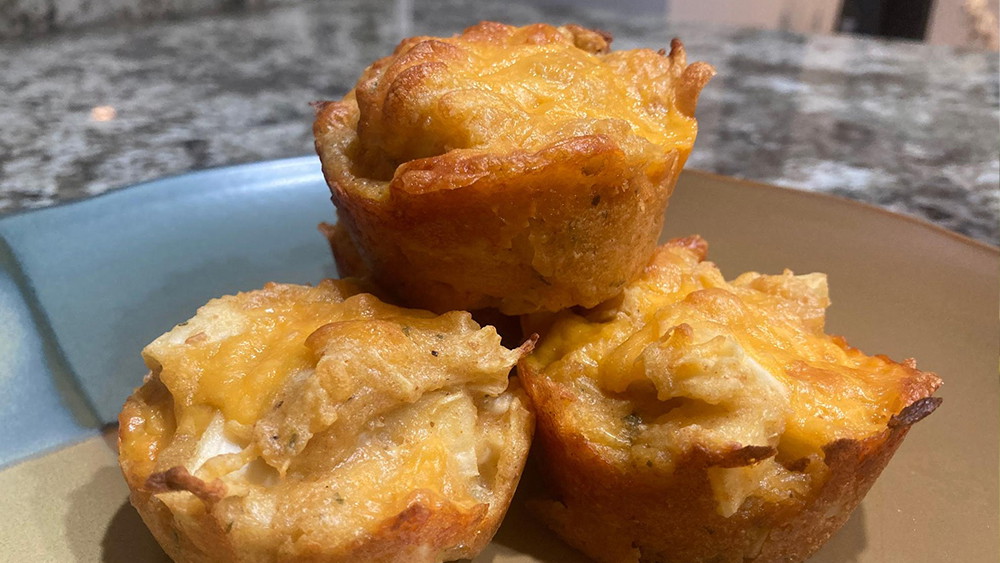 Oven-Baked Cheesy ʻUlu Bites