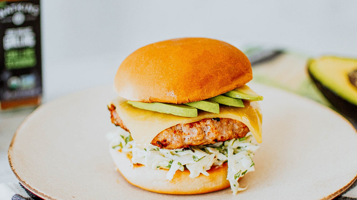 Image of Chili Lime Chicken Avocado Burger
