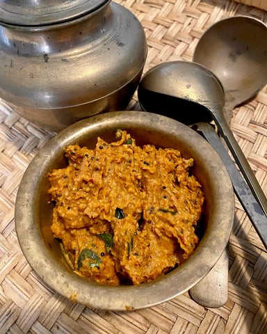 Chutta Kathirikkai Thogayal
