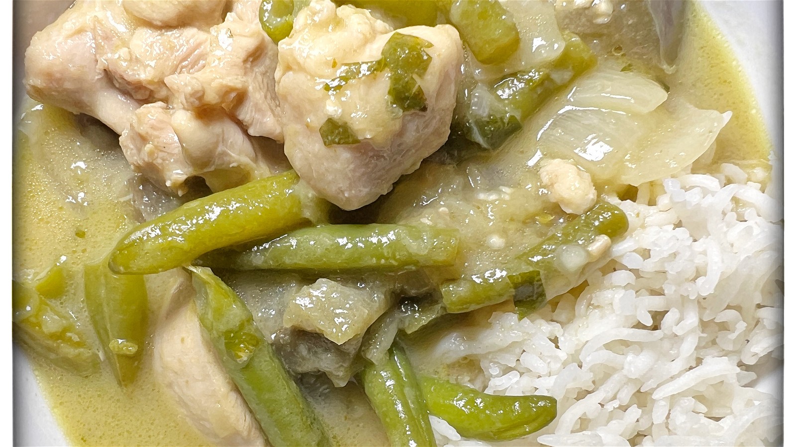 Image of Thai Green Chicken and Eggplant Curry