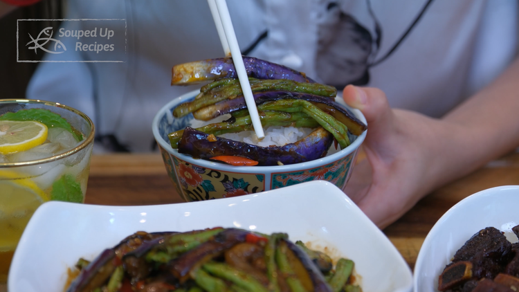 Image of Serve with white rice.