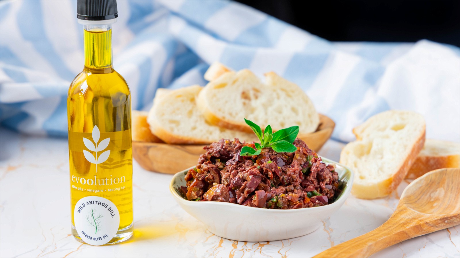 Image of Olive Tapenade with Wild Dill Olive Oil