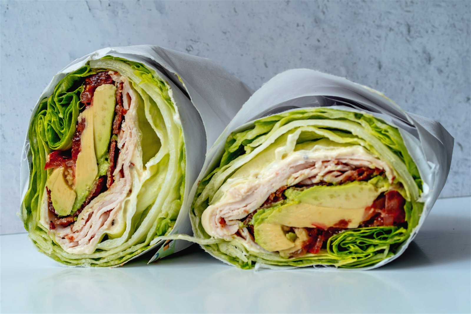 Turkey Club Lettuce Wrap