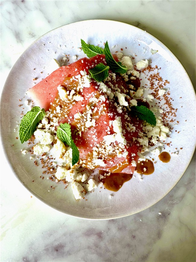 Image of Chili Lime Watermelon Feta Wedge Salad