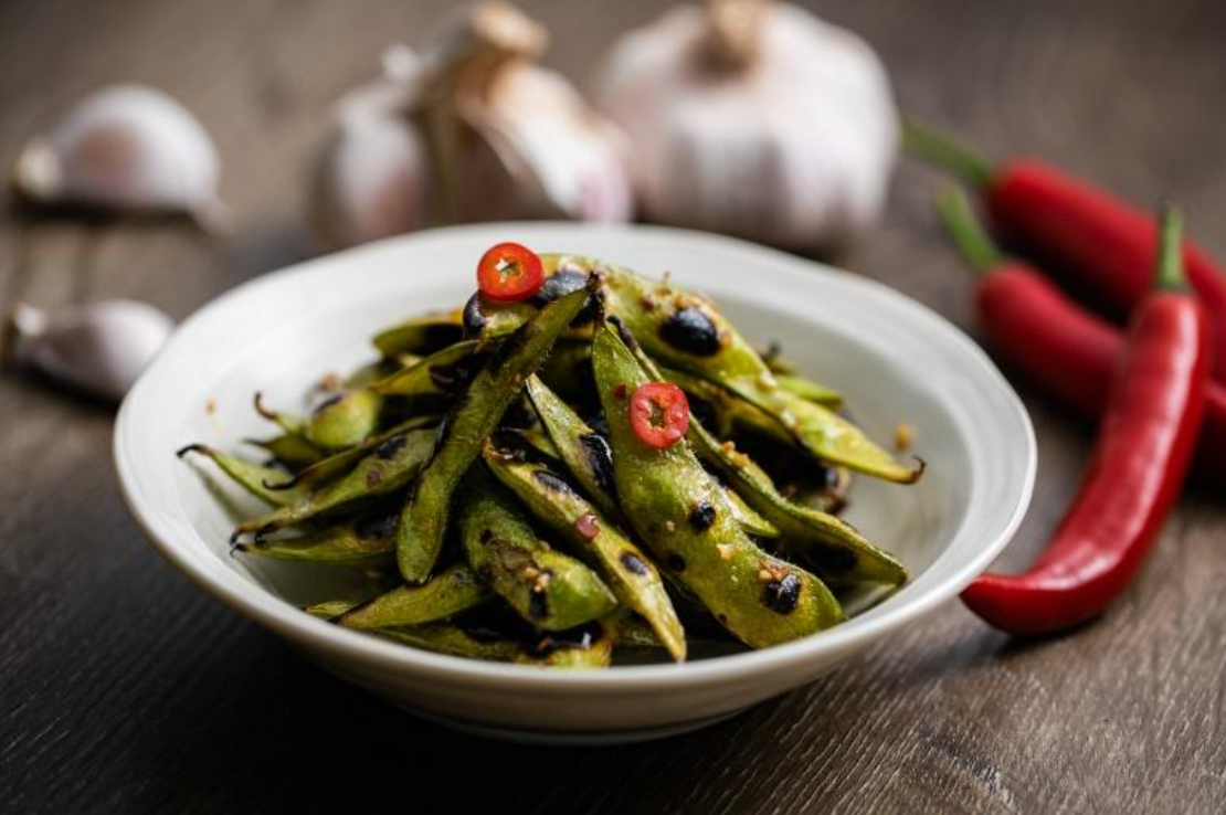 Image of JFC’s Spicy Edamame ピリ辛枝豆 Recipe