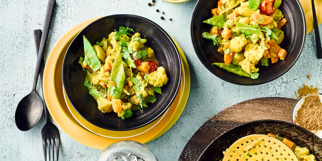 Bloemkool met curry