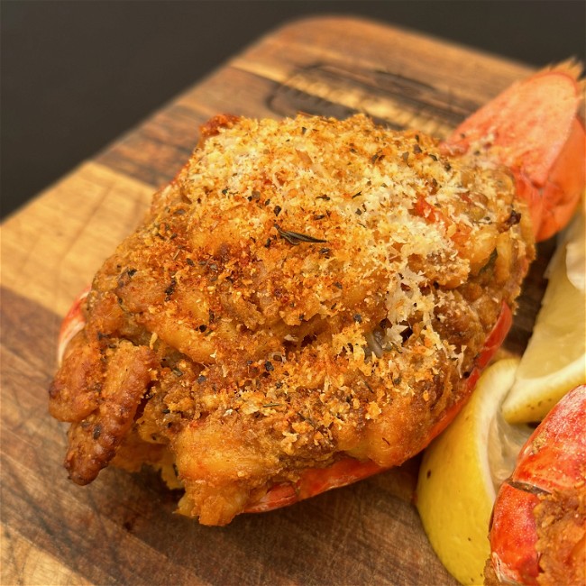 Image of Crawfish Stuffed Lobster Tail