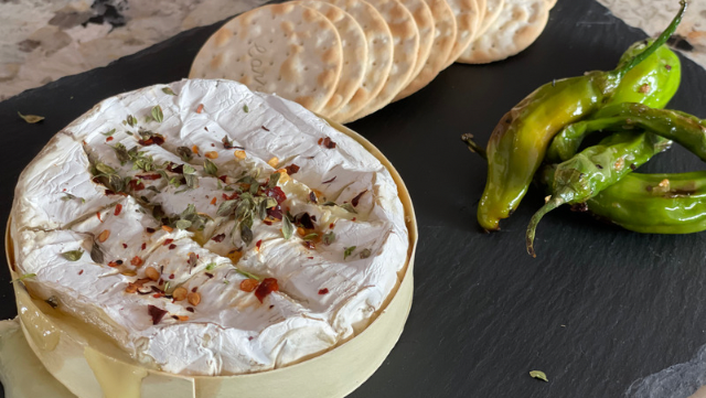 Image of Baked Camembert Cheese 