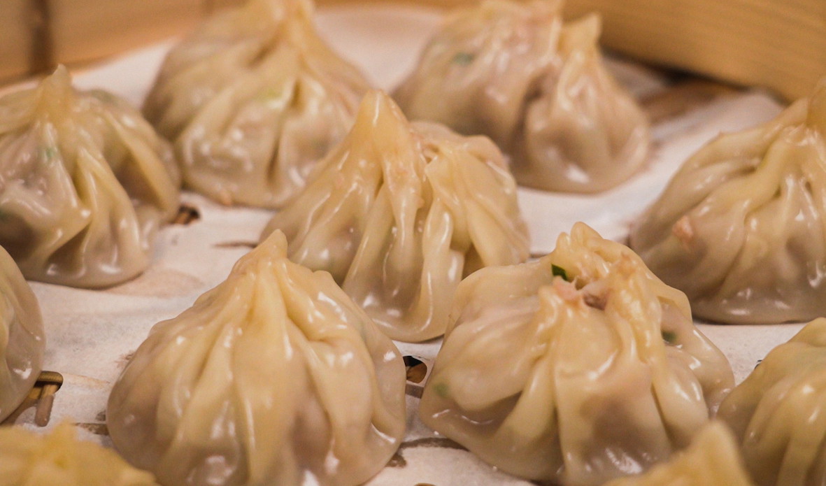 Pork and crab soup dumpling