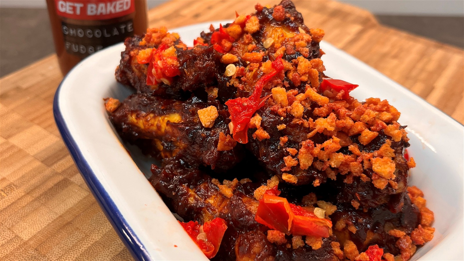 Image of Chocolate Fudge BBQ Wings 