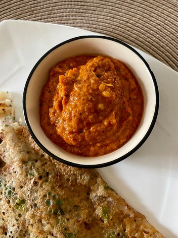 Easy kaara chutney / spicy chutney
