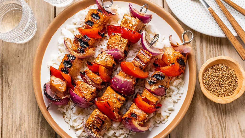 Image of Salmon Kebabs