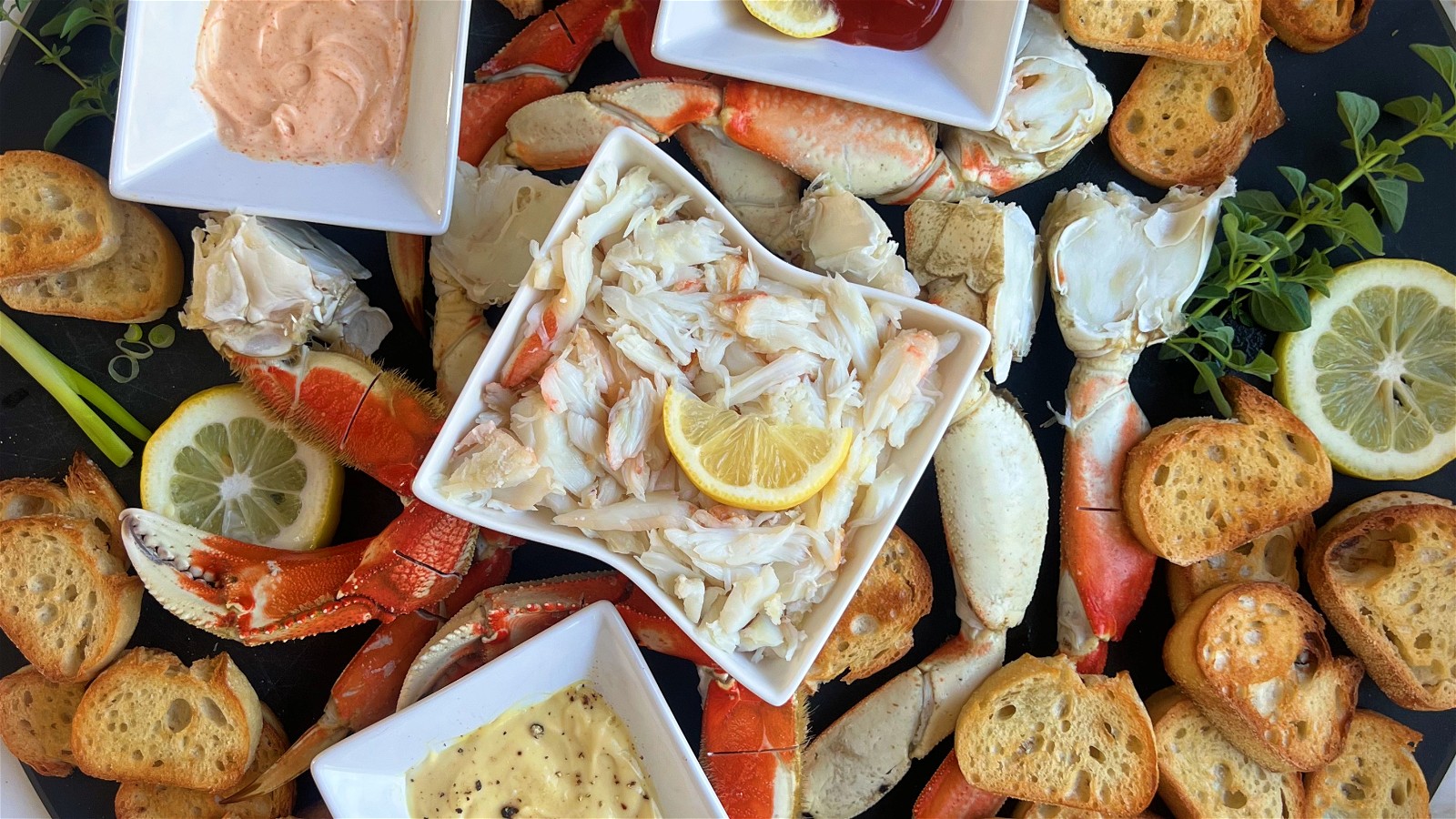 Image of Dungeness Crab Seacuterie Board
