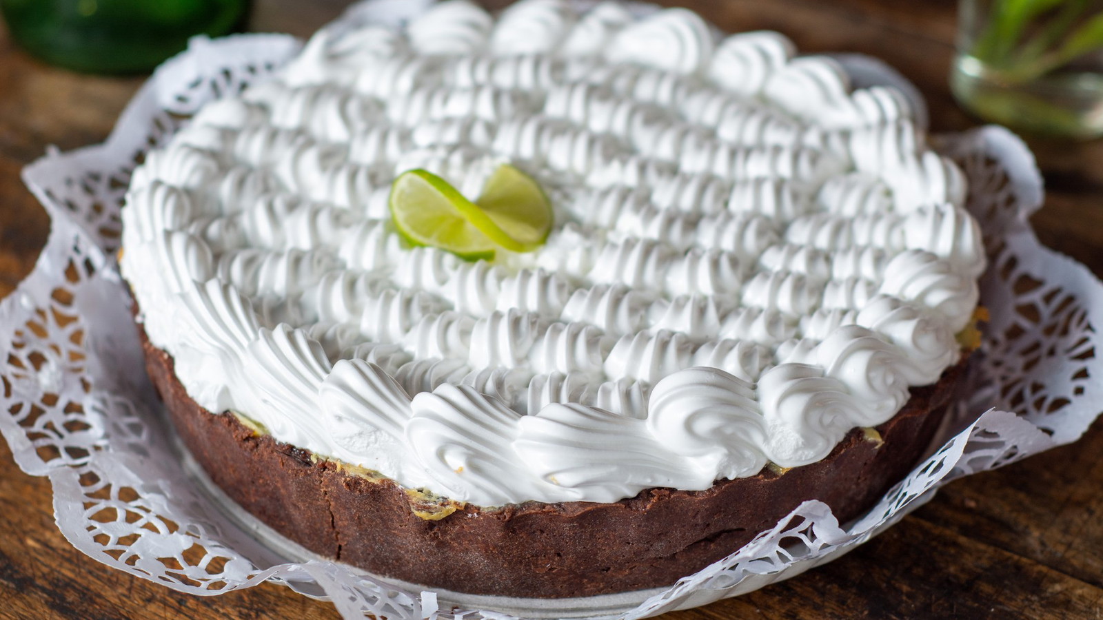 Image of CHOCOLATE CREAMY LEMON PIE