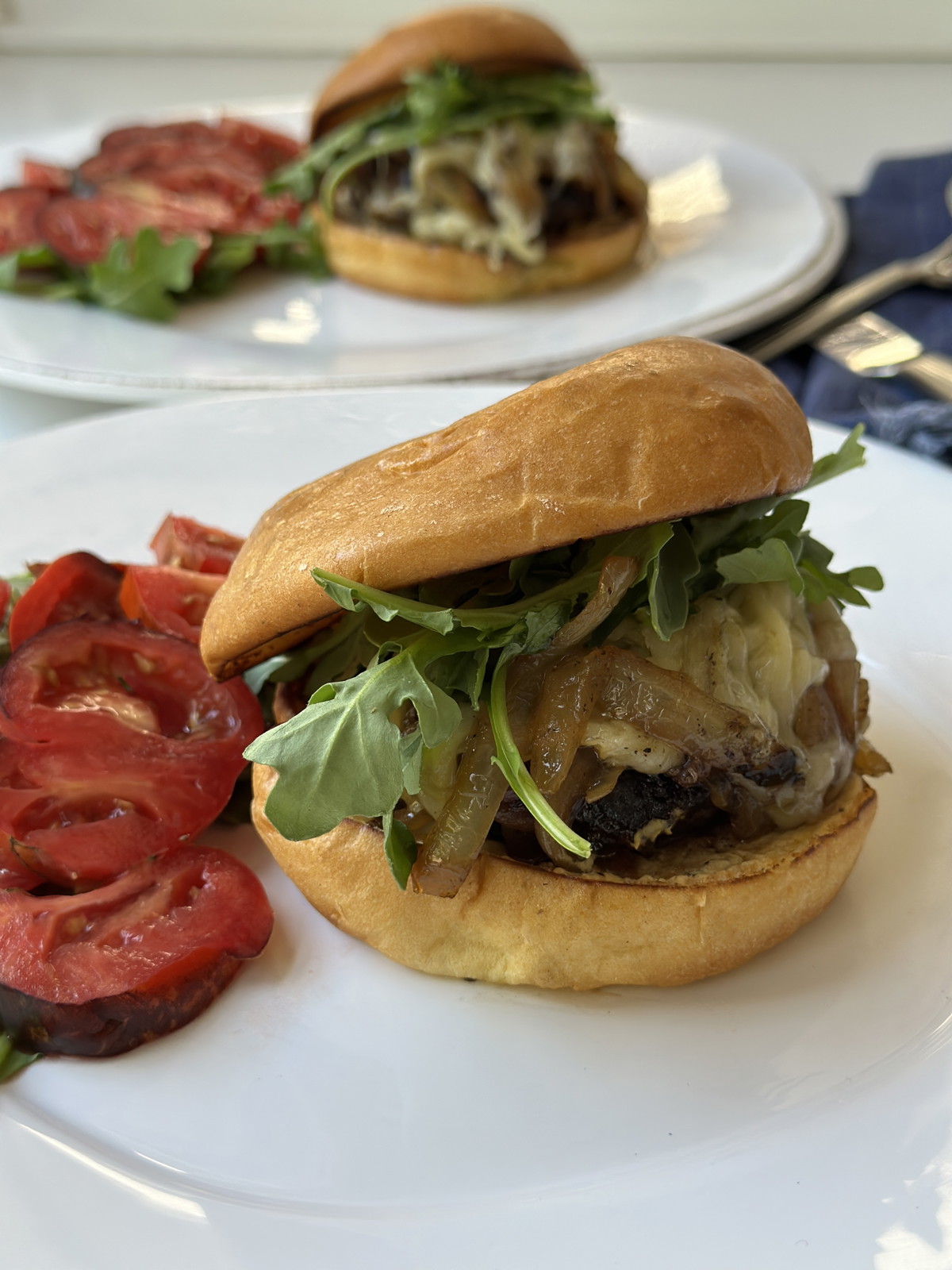 French Onion Burger
